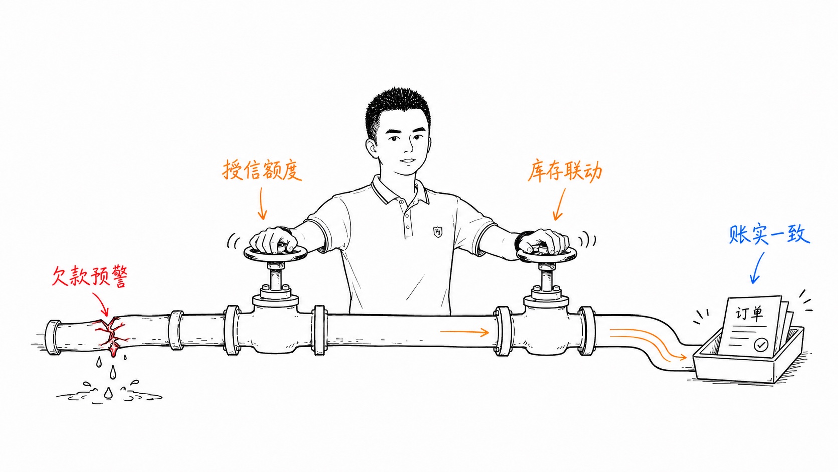 授信、库存与回款形成联动