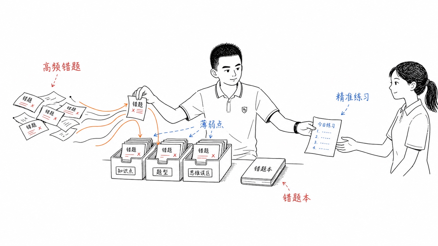 错题数据转化为针对性练习